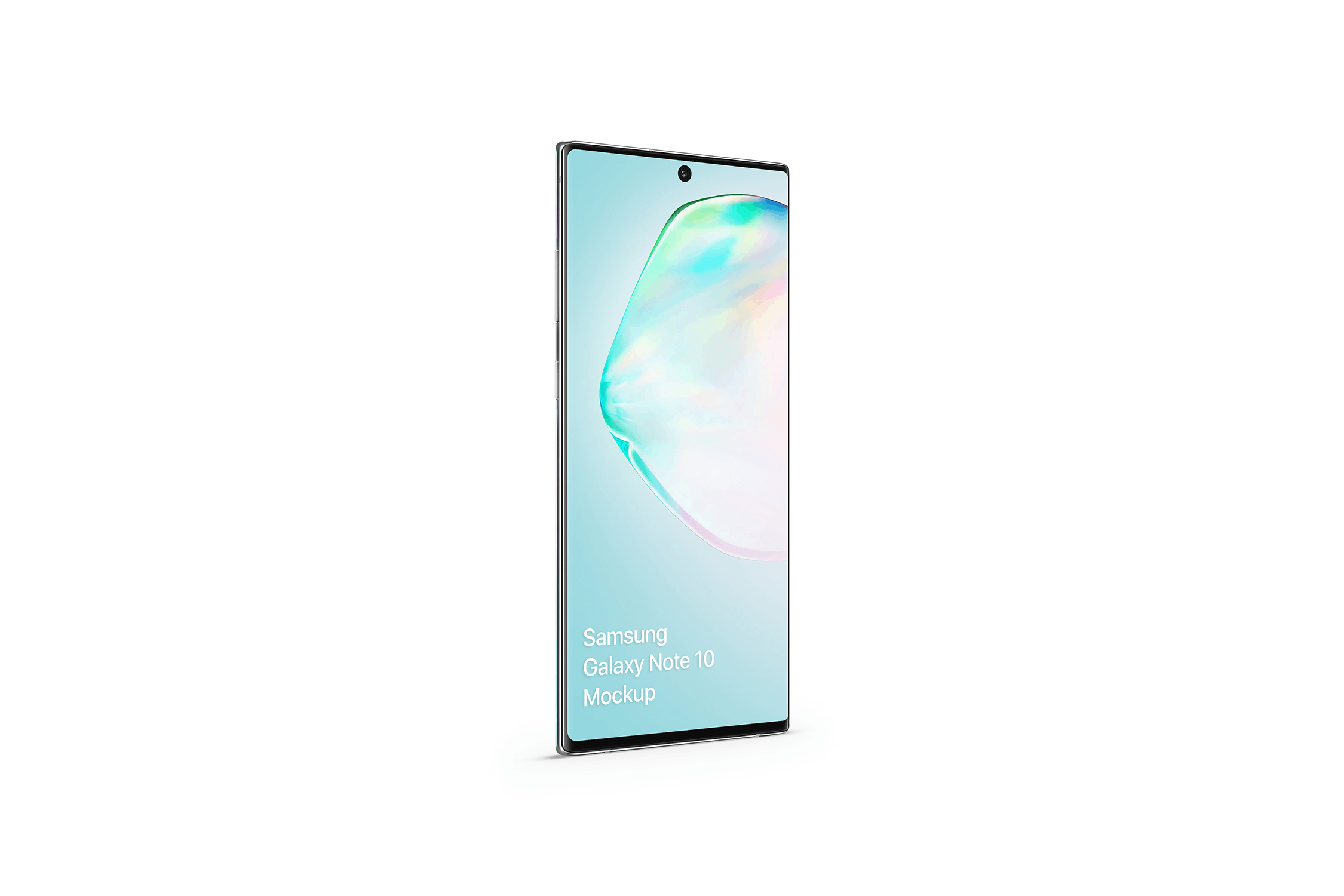 三星Galaxy Note 10手机样机模板 Samsung Galaxy Note 10 Mockup 1.0插图(4)