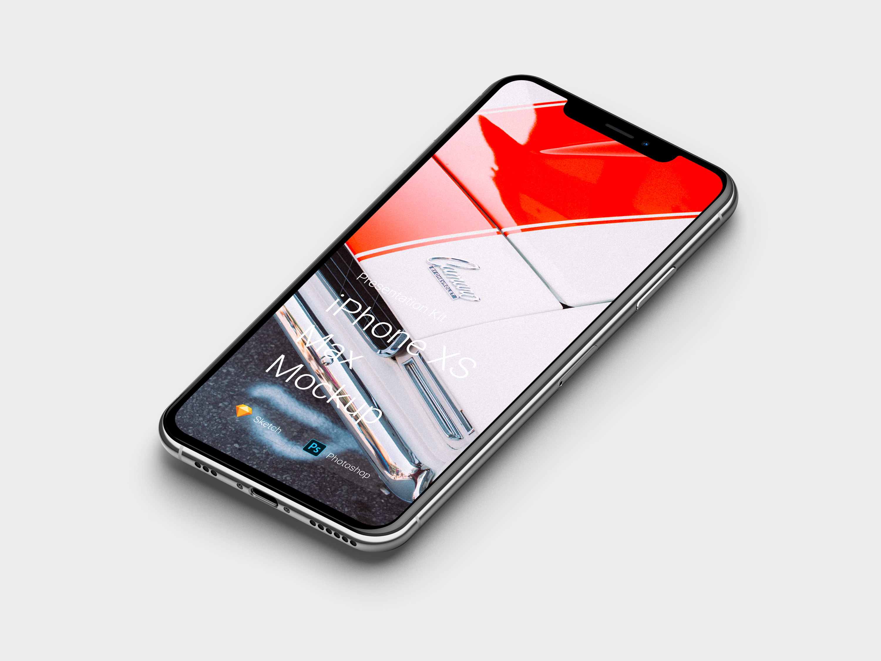 高品质五星好评 iPhone Xs 和 iPhone Xr 样机 [PSD&SKETCH]插图6
