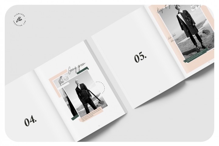 20页时尚、极简的摄影类杂志模板下载[indd]插图(5)