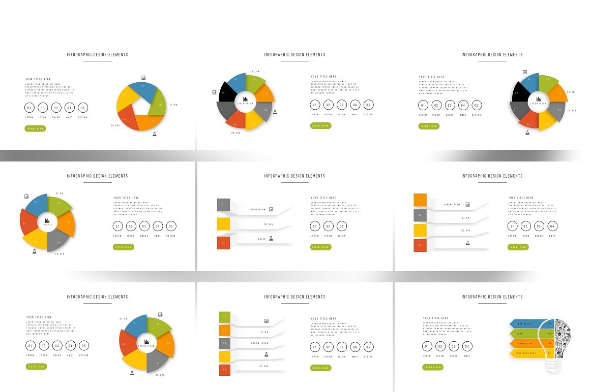 134页独特的PowerPoint演示模板下载mellow Premium PowerPoint Template[pptx]插图(16)