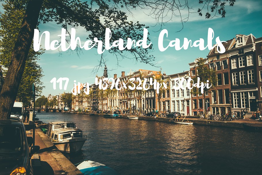 荷兰运河景色照片素材 Netherlands canals photo pack插图(21)