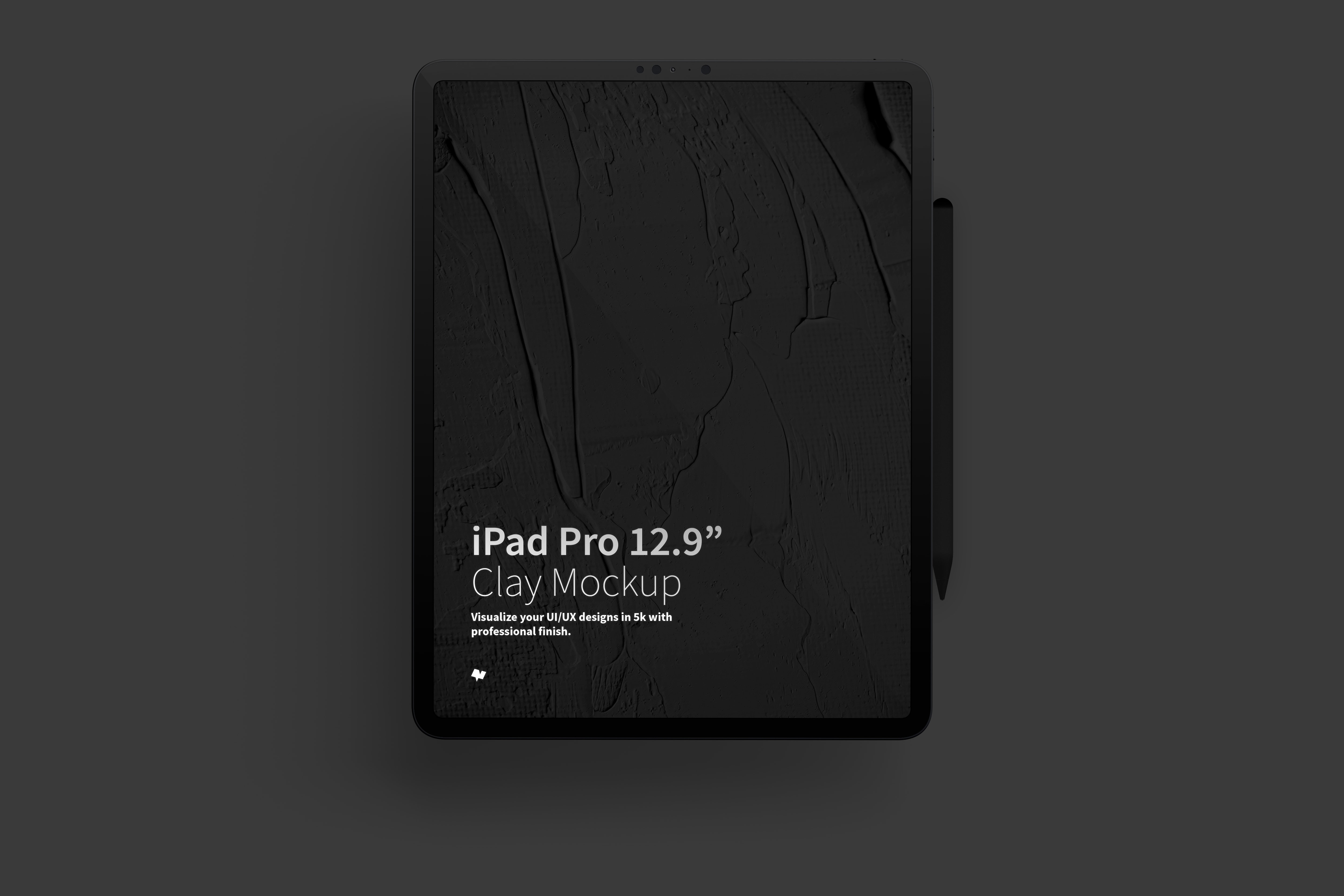 iPad Pro平板电脑屏幕演示正视图样机模板 Clay iPad Pro 12.9” Mockup, Portrait Front View插图6 iPad Pro平板电脑屏幕演示正视图样机模板 Clay iPad Pro 12.9” Mockup, Portrait Front View插图6