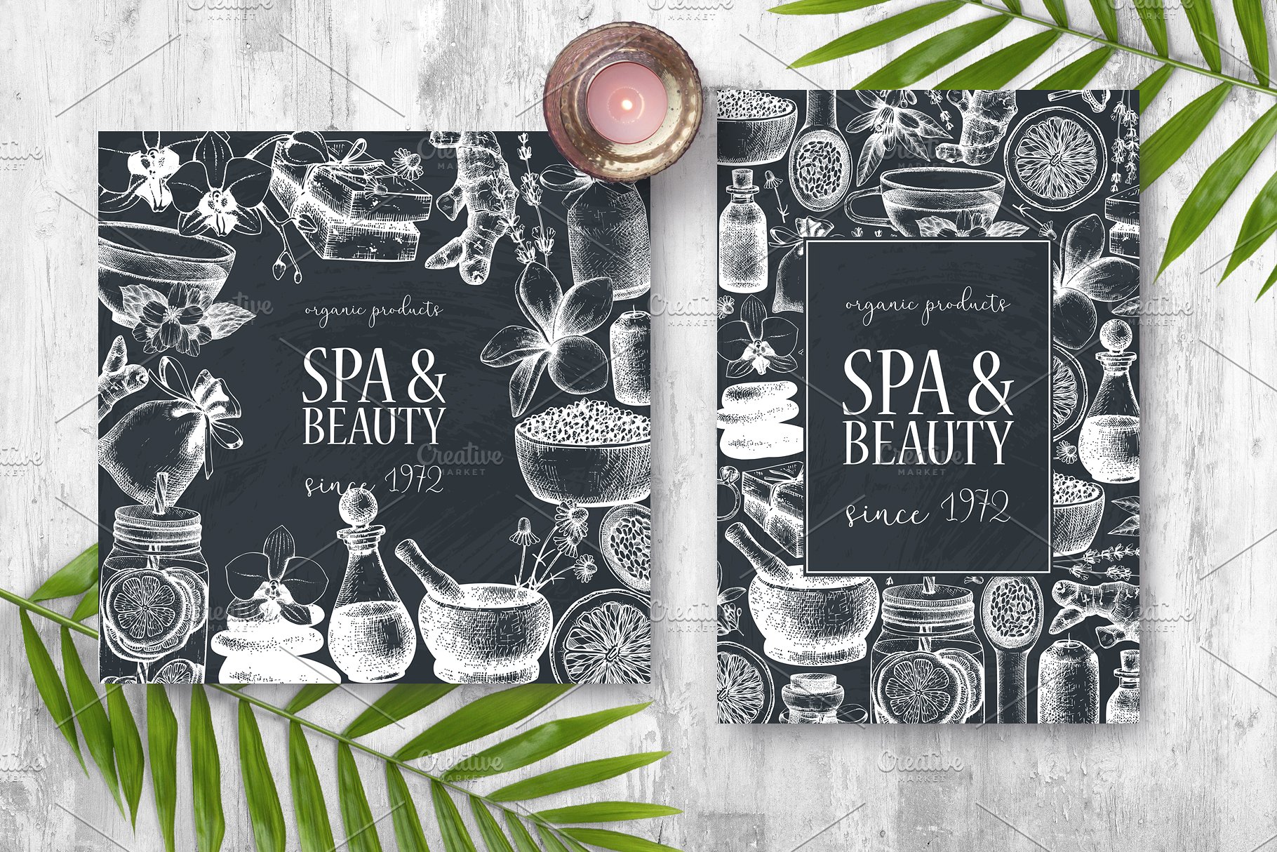 西方美容美妆设计素材 Beauty & SPA Designs Collection插图(6)