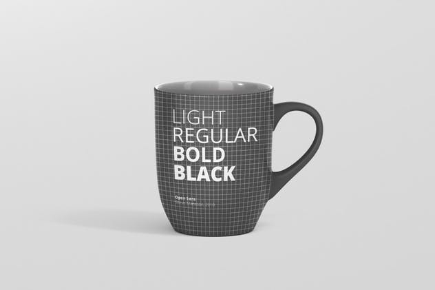 圆形光泽马克杯外观设计样机 Mug Mockup – Rounded插图(10)