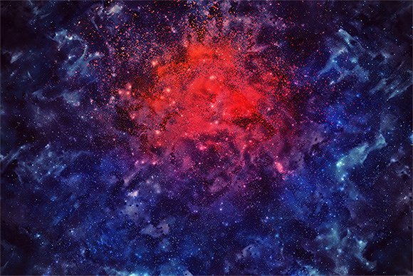30款科技紫色炫酷星空海报背景 30 Spacescapes插图22