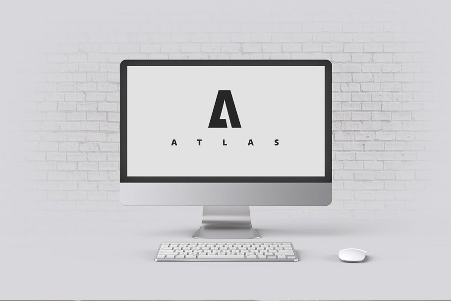 简约现代大方的 PPT 幻灯片模板 Atlas – Bold Presentation插图