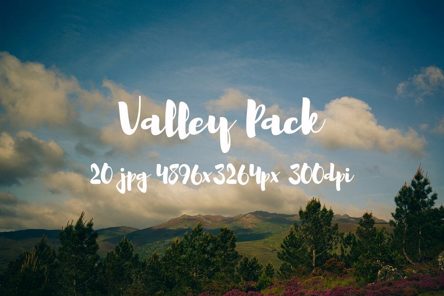 山谷风景高清照片素材 Valley Pack photo pack插图(6)