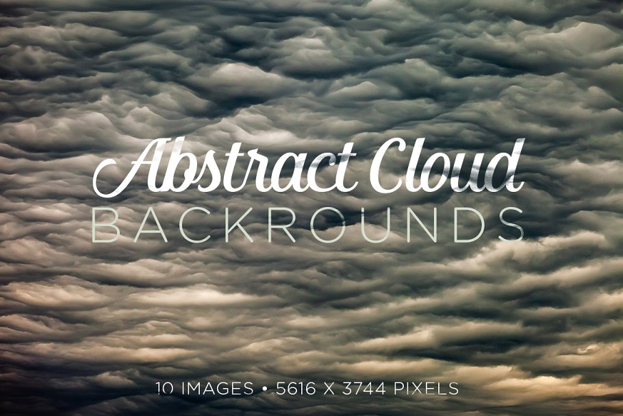抽象云朵云层背景v1 Abstract Cloud Backgrounds Volume 1插图