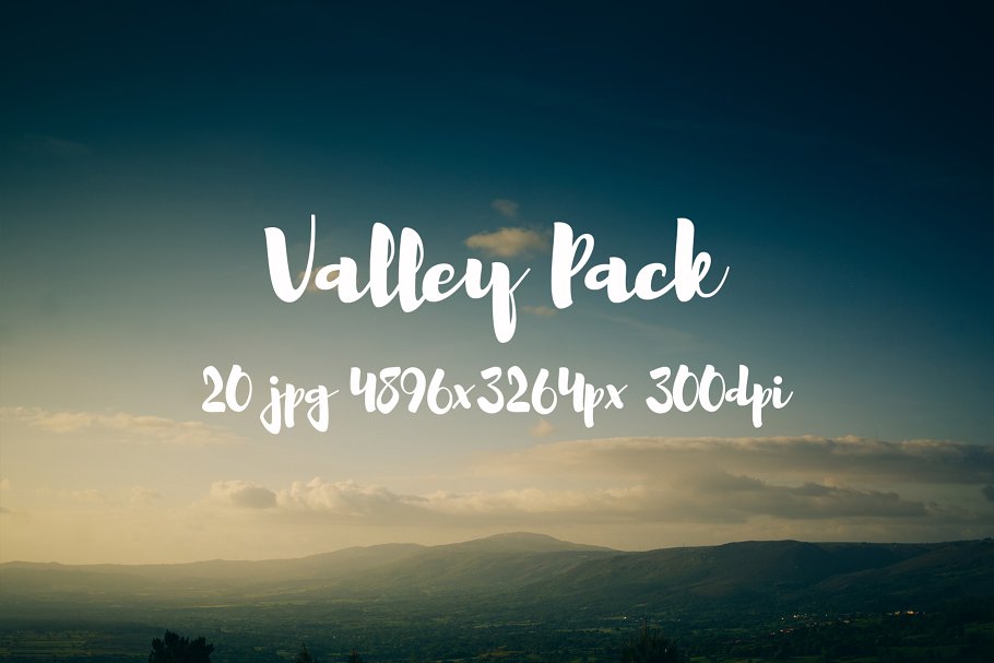 山谷风景高清照片素材 Valley Pack photo pack插图(3)