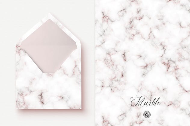 12款高档大理石肌理纹理素材 Seamless Marble Patterns插图(4)