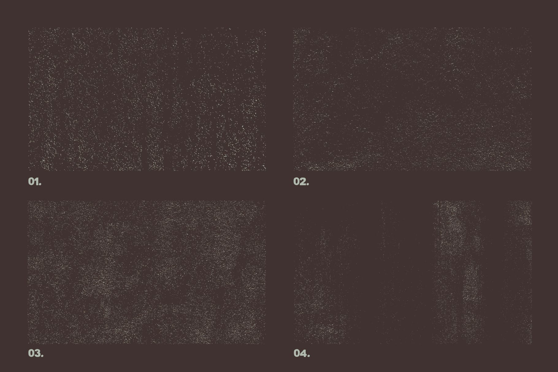 12个粒状磨砂效果矢量纹理背景素材 Vector Grainy Textures x12插图2