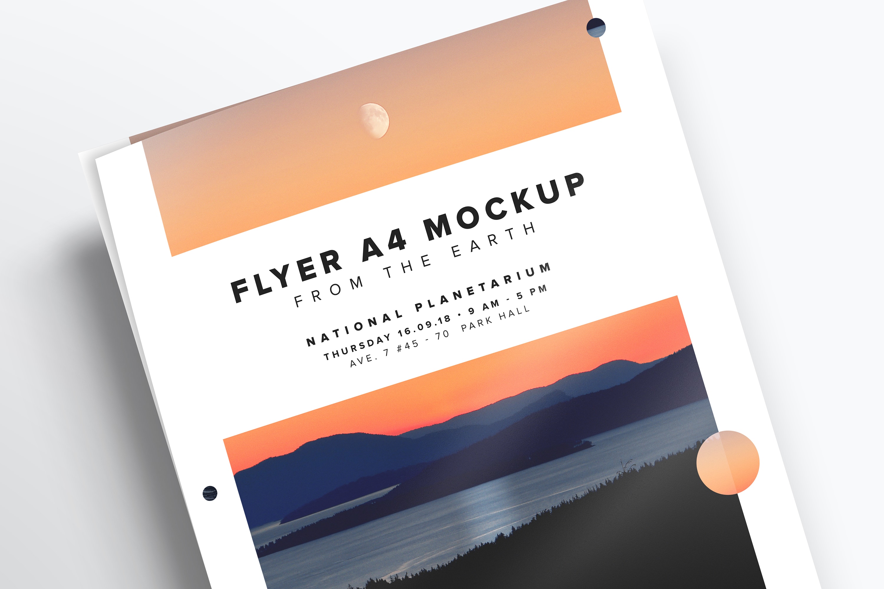 传单设计效果图局部特写样机模板 Flyer Close-Up Mockup插图2 传单设计效果图局部特写样机模板 Flyer Close-Up Mockup插图2