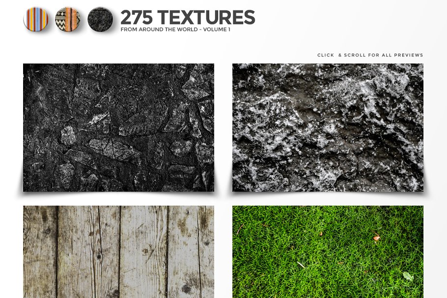 275款凸显世界各地风景文化的背景纹理合集[3.86GB] 275 Textures From Around the World插图2