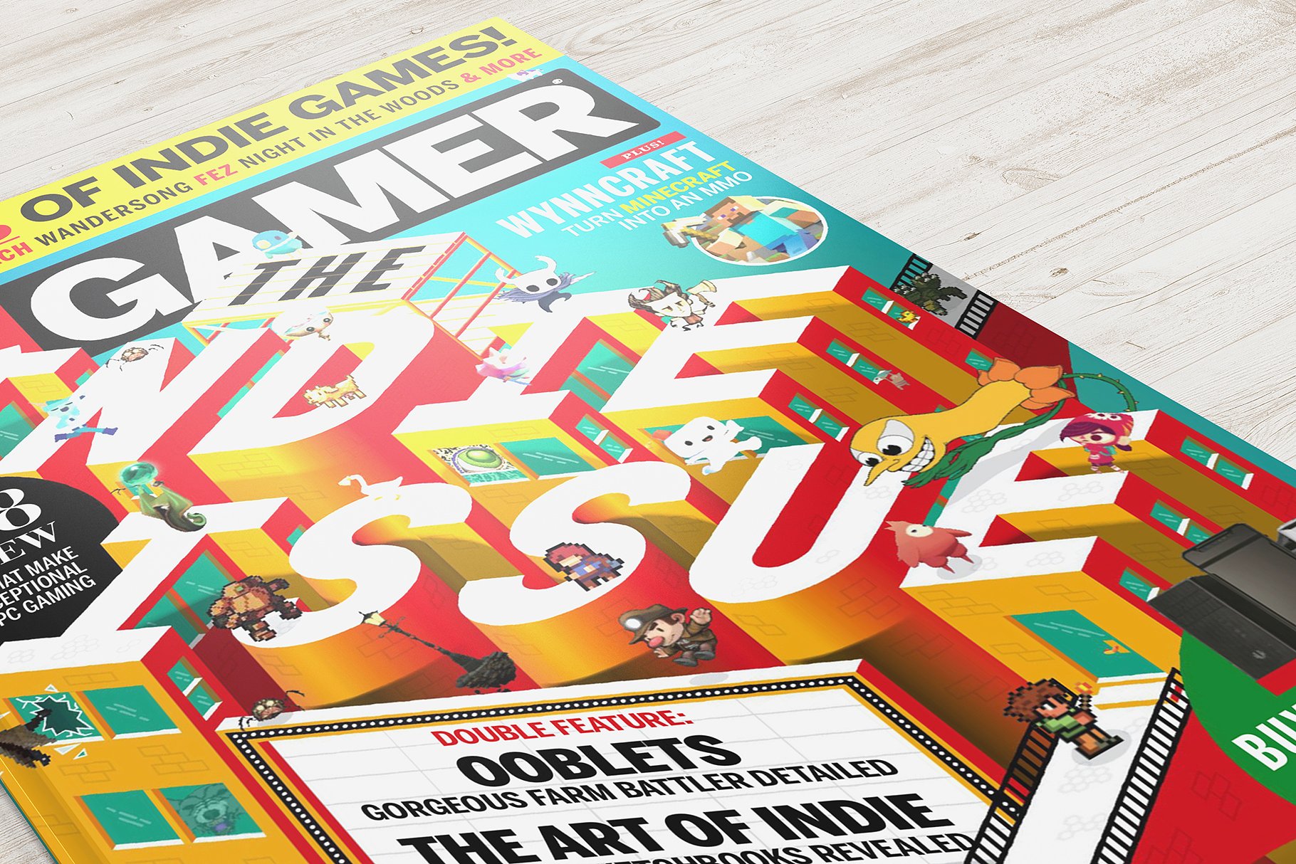 A5规格杂志样机模板 A5 Magazine Mockups v.2插图(1)