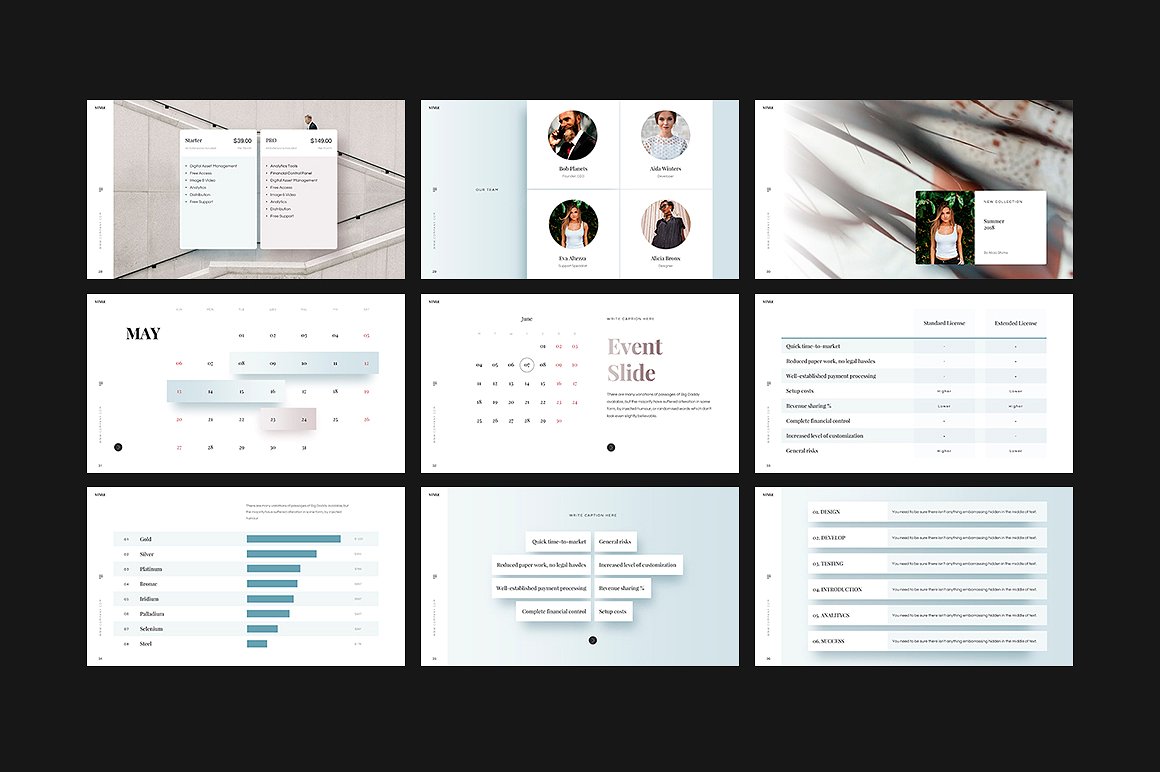 产品服务项目介绍演示Google幻灯片模板 STYLE Google Slides Template插图(3)
