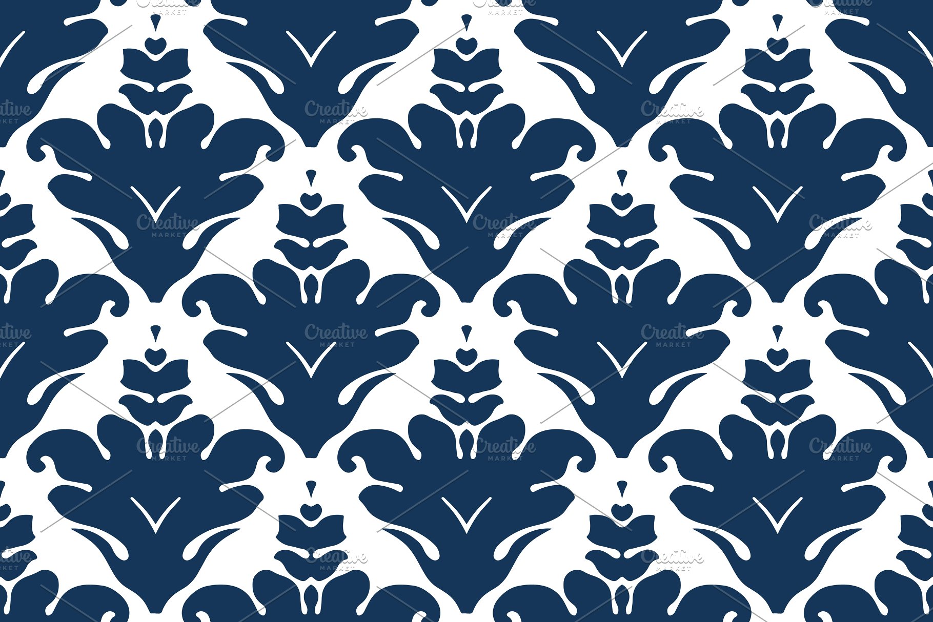 60种颜色1440种锦缎图案纹理[3GB] 1,440 Damask Patterns in 60 Colors插图(21)