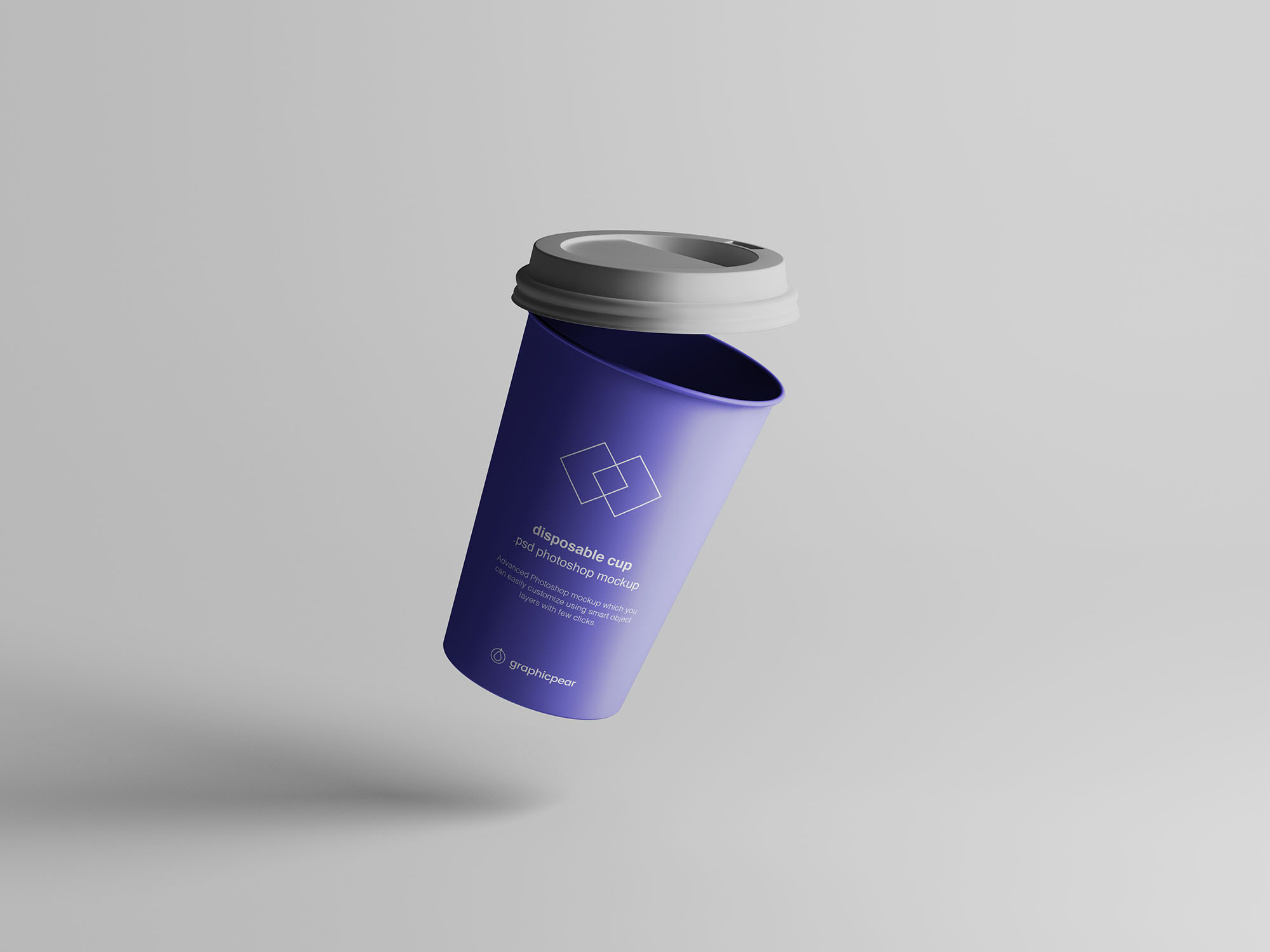 7个咖啡纸杯定制外观设计效果图样机模板 7 Coffee Cup Mockups插图(3)