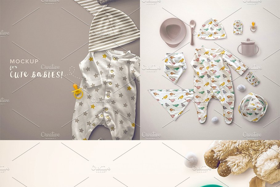 婴儿服饰巨无霸Banner场景设计工具包 Baby Edition – Custom Scene插图(6)