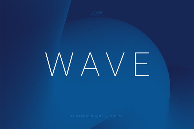 平滑波纹高清抽象背景素材v01 Wave | Smooth Backgrounds | Vol. 01插图2