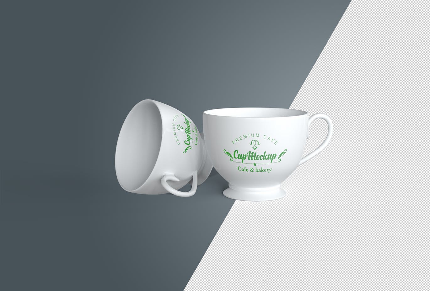 陶瓷茶杯咖啡杯外观设计样机模板v2 Cup Mockup 2.0插图12