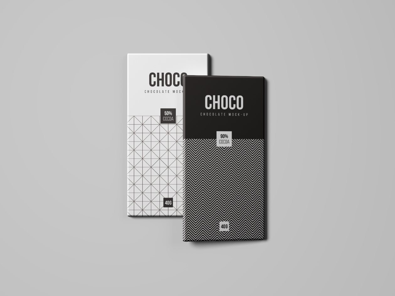 巧克力包装设计样机模板插图(3)