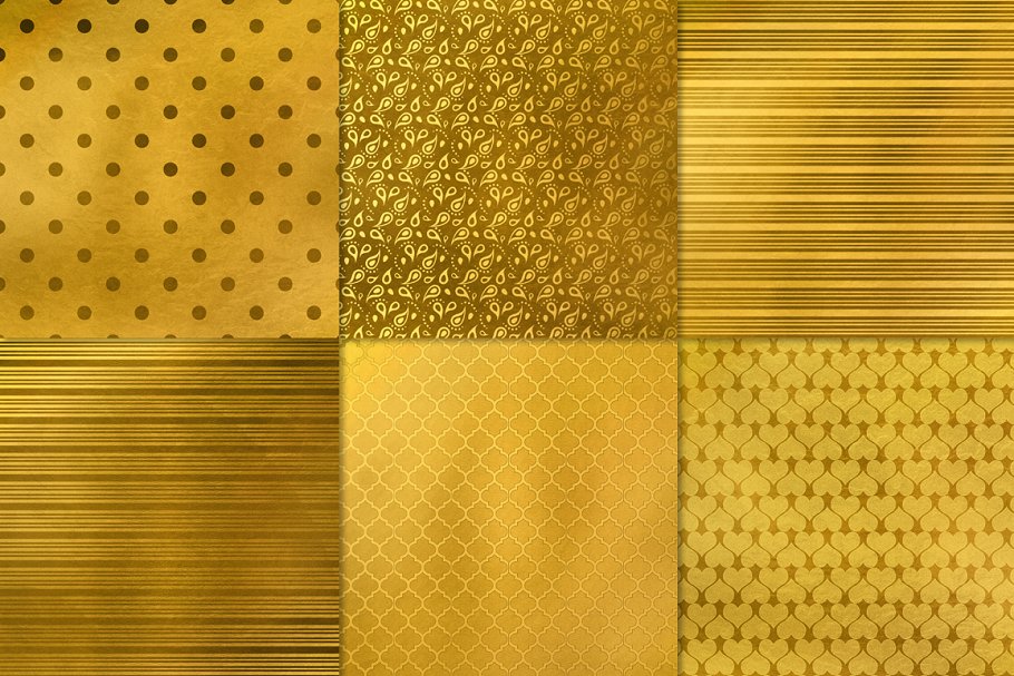 240+金色风格背景纹理合集[2.02GB] 240+ Gold Background Texture Pack插图(11)