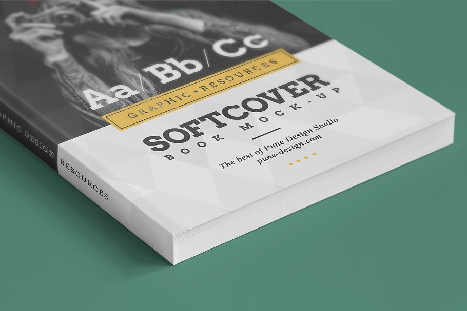软封面书籍样机 Softcover Edition / Book Mock-Up插图8