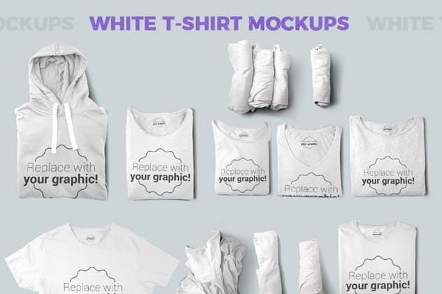 T恤衫及包装样机和场景模板 T-shirt and Packages Mockups & Scene Generator插图(12)