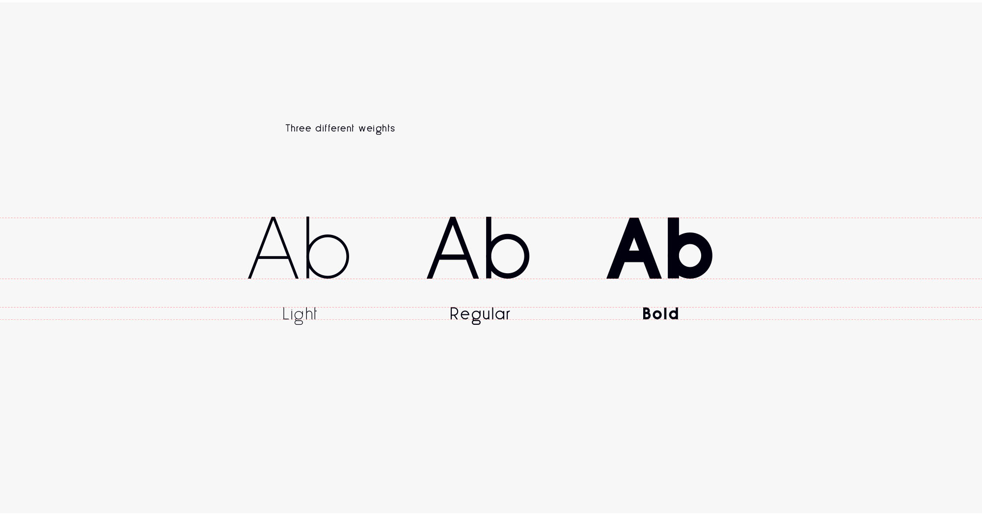 简约美英文无衬线设计字体 Less Sans Minimal Typeface插图(7)