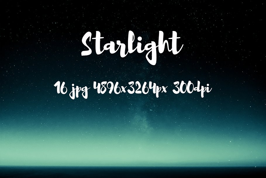 群星密布夜空场景照片包 Starlight photo pack插图7