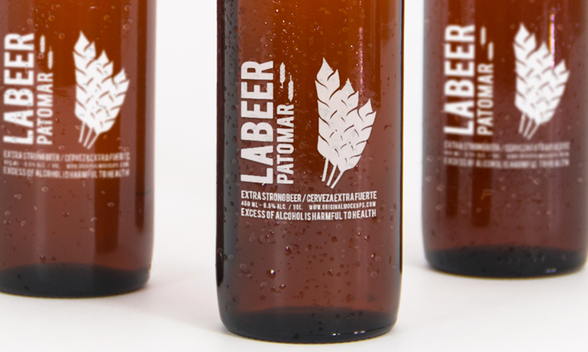 啤酒酒瓶外观设计样机模板 Beer Bottle Mockup插图3