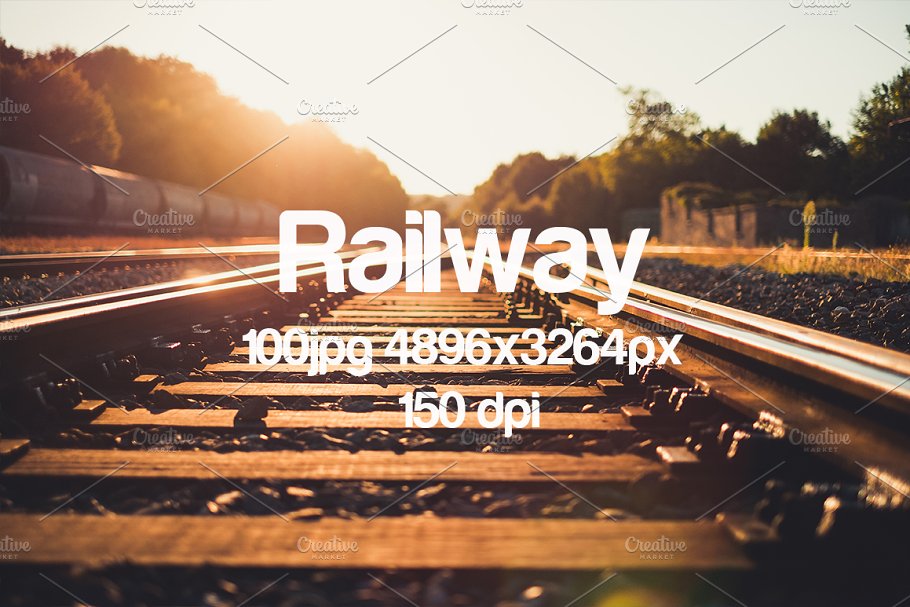 100张铁路轨道主题高清照片 railway photo pack插图5