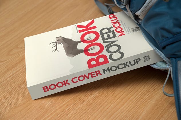 书籍封面设计样机模板 Gorgeous Book Cover Design Mockups插图(4)