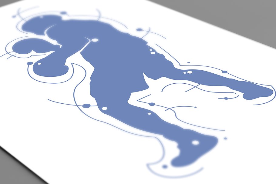 体育运动剪影图形素材 Silhouette shapes – Sport插图3