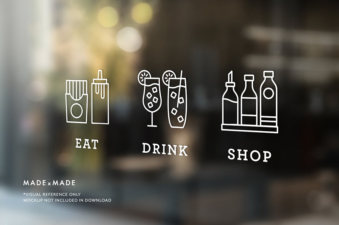 秀色可餐的餐饮类线形矢量图标下载[ai,eps,png,svg,pdf]插图6