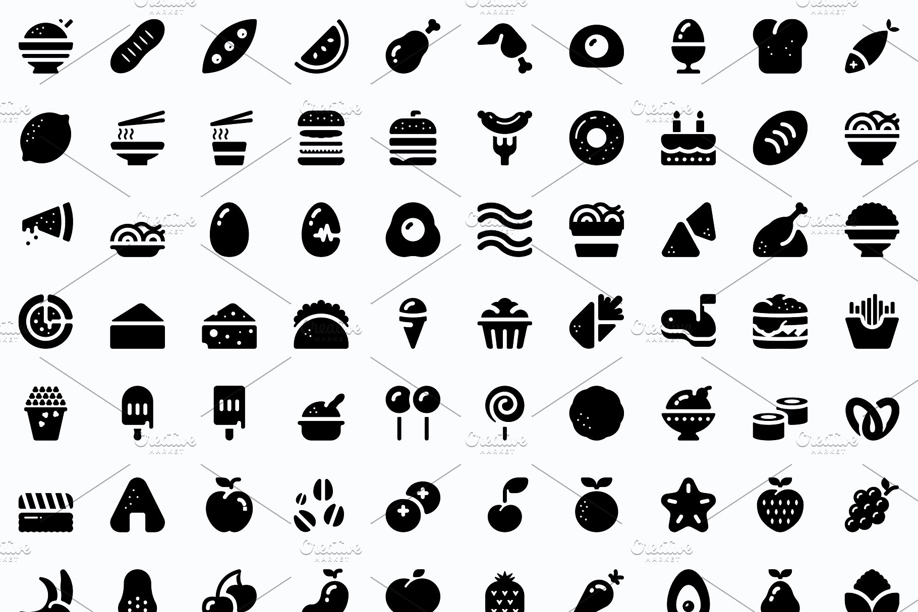 2200枚圆形实心图标 Roundies 2200 Solid Icons插图(13)