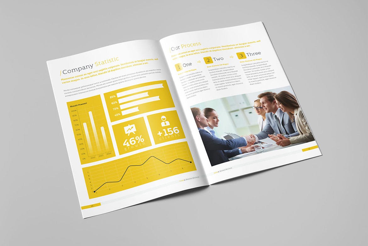 商业手册/企业品牌画册设计模板素材 Colaxs Business Brochure插图8