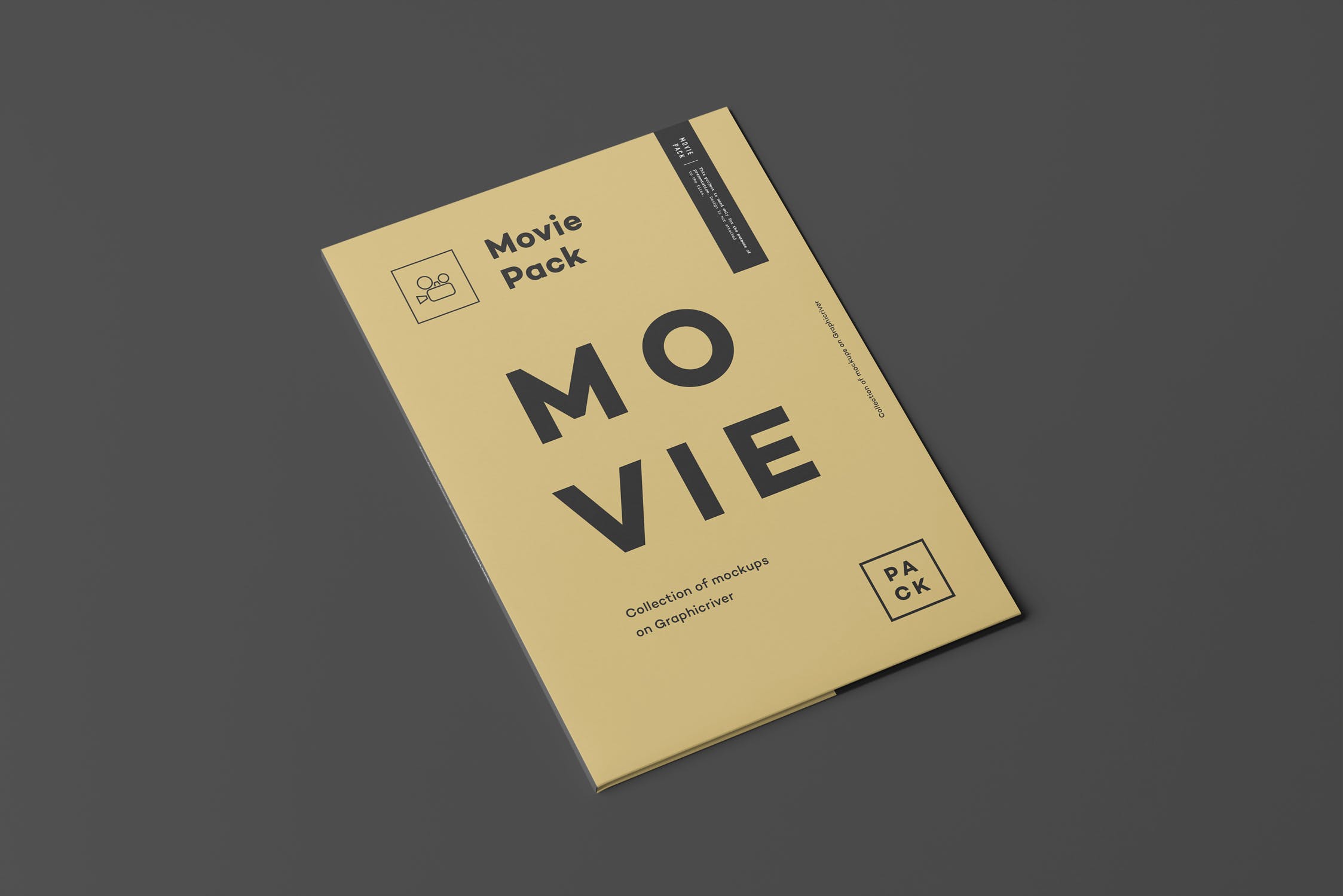 DVD电影光盘外包装设计样机模板4 Movie Pack Mock-up 4插图(12)