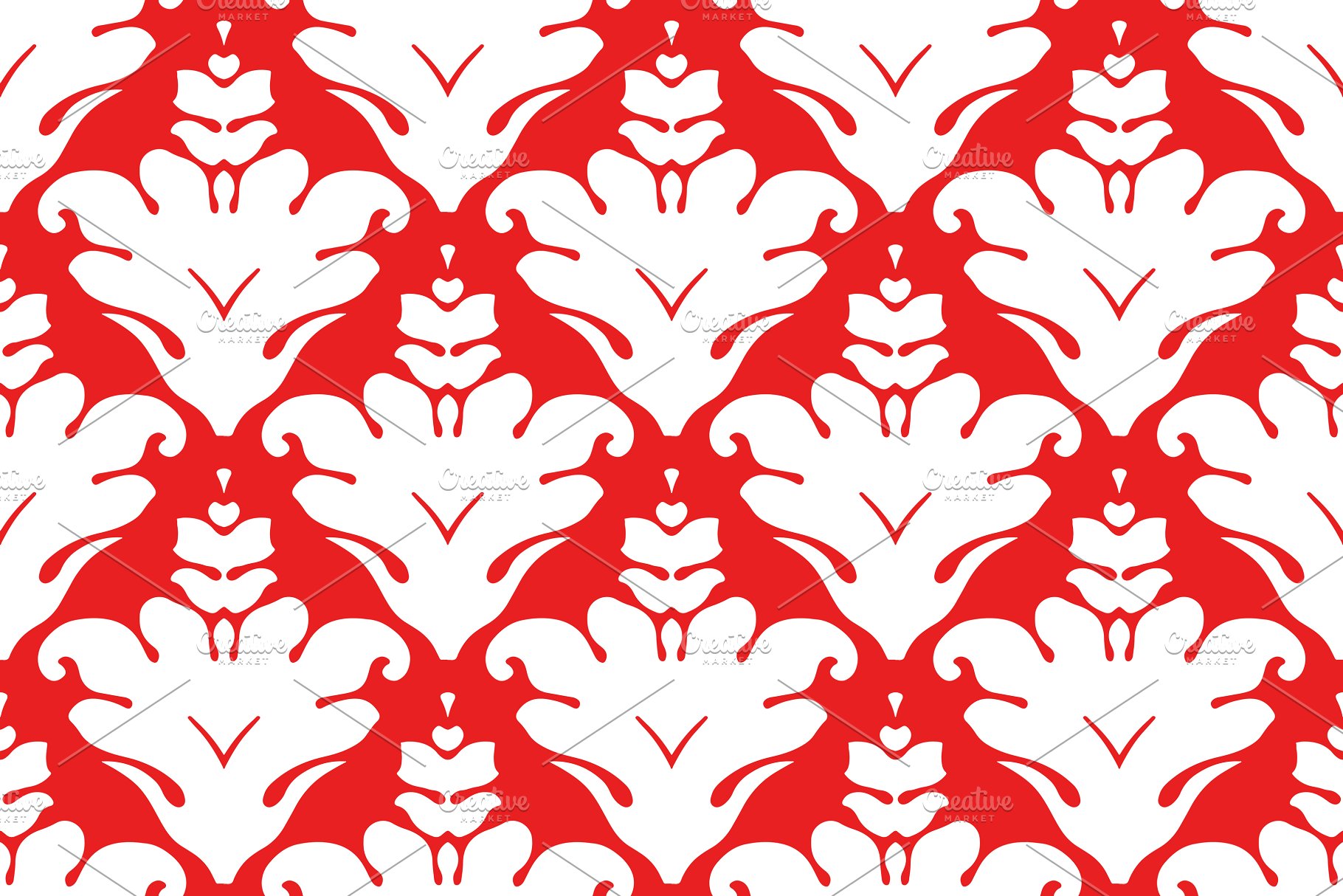 60种颜色1440种锦缎图案纹理[3GB] 1,440 Damask Patterns in 60 Colors插图(6)