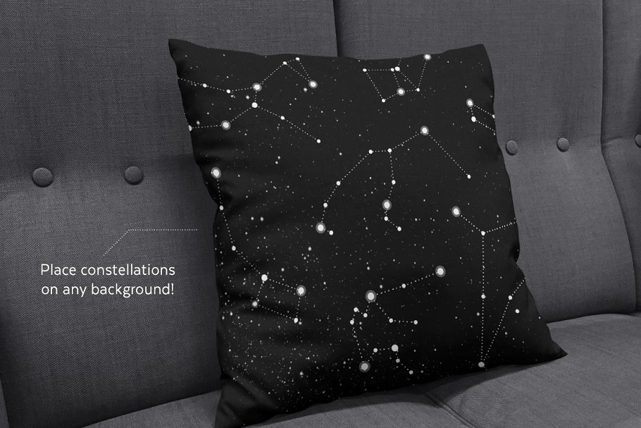 星座矢量插画素材 Constellations Vector Illustrations插图2