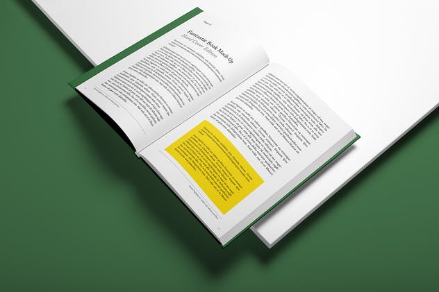 高端红色精装书样机vol.1 Hardcover Book Mockup Vol. 1插图(3)