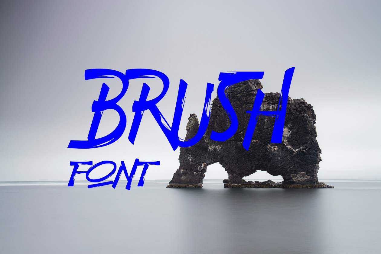 软刷画笔英文手写字体 Alteride PenBrush Typeface插图3