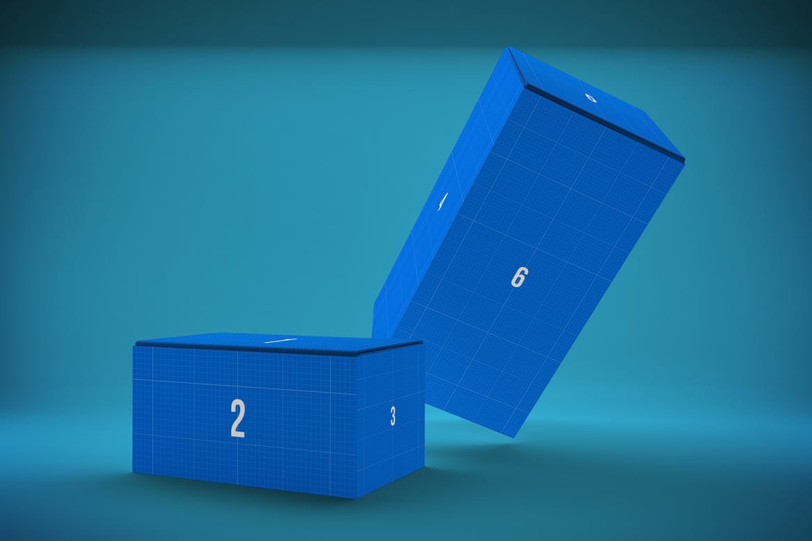 高端产品包装盒设计效果图样机模板 Boxes Mockup插图(12)