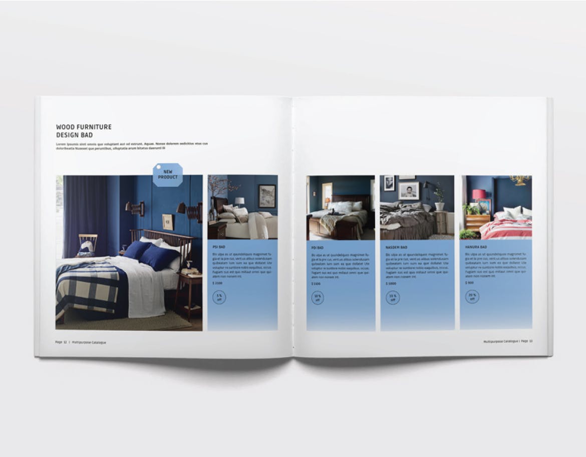 多用途企业产品手册/企业画册设计模板 Multipurpose Catalogue / Brochure插图6