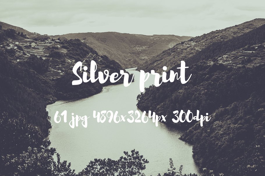 大自然之美高清照片素材 Silver Print Photo pack插图20
