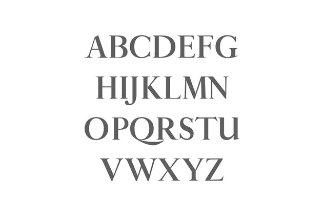 现代设计风格英文衬线字体家族 Aable A Modern Serif Font Family插图1