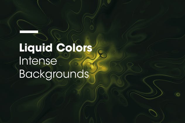 液体波纹色彩艺术抽象背景纹理 Liquid Colors | Intense Backgrounds插图(3)
