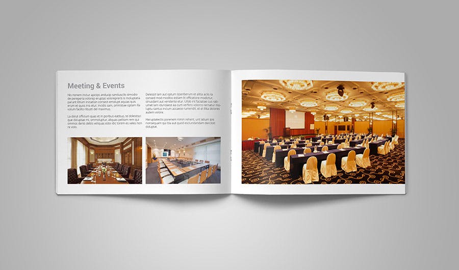 品牌酒店宣传册/房型目录设计模板 Hotel Brochure/Catalog插图(10)