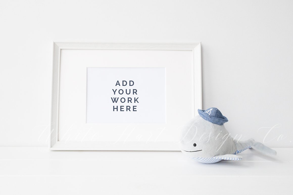 婴儿主题相框样机模板 Styled stock photography – Babies插图