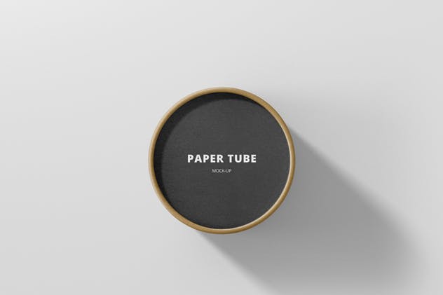 咖啡豆纸筒品牌包装样机模板 Paper Tube Packaging Mock-Up – Medium插图(8)